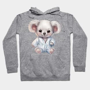 Koala Wearing Pajamas Hoodie